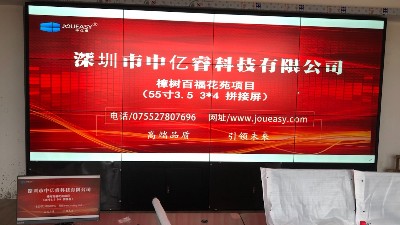 12塊55寸拼接屏助力江西樟樹百?；ㄔ沸^(qū)安全防范